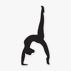 Gymnastics Clipart Easy ~ Frames ~ Illustr #273587 - Clipartimage.com