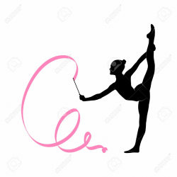 Gymnastics Silhouette Clipart | Free download best Gymnastics ...