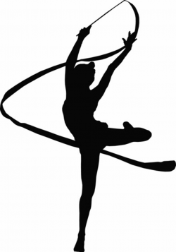 Ribbon Gymnastics Clipart & Free Clip Art Images #2815 ...