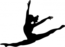 Free Gymnastics Silhouette Cliparts, Download Free Clip Art, Free ...