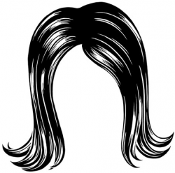 Free Hair Clipart Black And White, Download Free Clip Art ...