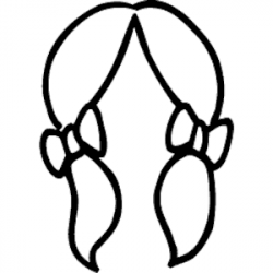 Hair Clipart Black And White | Free download best Hair ...