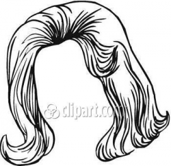 Hair Clipart Black And White | Clipart Panda - Free Clipart ...