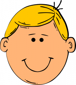 Blonde Boy Combed Hair Clip Art at Clker.com - vector clip ...