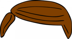 Plain Brown Hair Clip Art at Clker.com - vector clip art ...