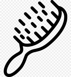 Hair Brush Icon Transparent PNG Hairbrush Comb Clipart ...