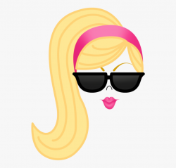 Long Hair Clipart Blonde - Cute Girl Hair Clipart #354670 ...