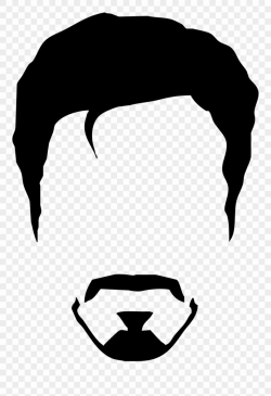 Hwtbtielvis Clipart Minimalist Man Hair Vector Png ...