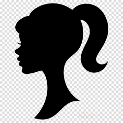 Ponytail, Decorative Silhouettes, Hair, Transparent - Barbie ...