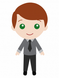 Little Boy Clipart Short - Boy With Black Hair Clipart Free ...