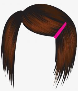 Brown Wig Clipart - Hair Accessory Hair Clip Clip Art ...