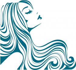 Flowing Hair Silhouette | Clipart Panda - Free Clipart ...