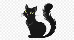 Black Cat Halloween clipart - Cat, Illustration, Graphics ...