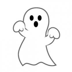 Free Flying Ghost Clipart Image｜Illustoon