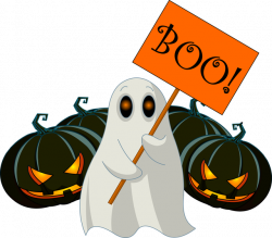 October clipart halloween boo, October halloween boo ...