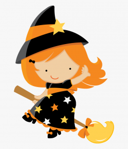 Halloween Baby Witch Clip Art - Witch Halloween Clipart ...