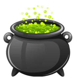 Witches cauldron halloween cartoon clip art - WikiClipArt
