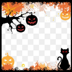 Halloween Border Png, Vector, PSD, and Clipart With ...
