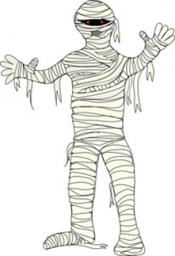 Spooky Mummy Walking Towards You on Halloween | Halloween ...
