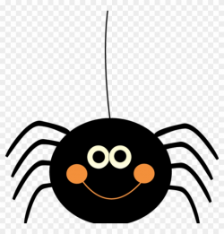 Cute Spider Clip Art Cute Hanging Halloween Spider - Cute Spider ...