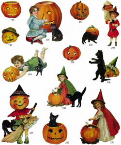 Vintage Halloween Clip Art Free | Halloween Clipart | Halloween ...