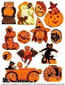 32+ Vintage Halloween Clipart | ClipartLook