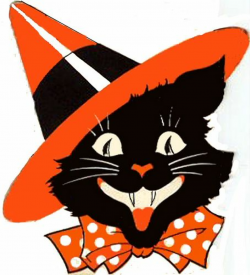 Vintage halloween clipart 5 » Clipart Station