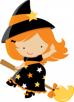 HALLOWEEN BABY WITCH CLIP ART | Halloween | Halloween clipart, Witch ...