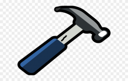 Nails Clipart Construction - Cartoon Hammer - Png Download ...