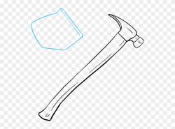 How To Draw Hammer And Saw - Drawing Clipart (#1728499 ...