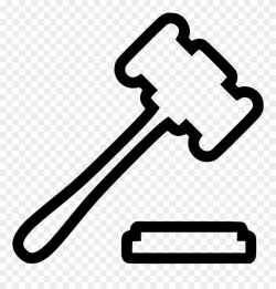 Clipart Hammer Lawyer - Png Download (#15703) - PinClipart