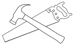 Saw and hammer clipart kid 3 | Clip art, Hammer drawing ...