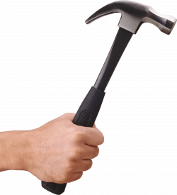 Hand Holding Hammer transparent PNG - StickPNG