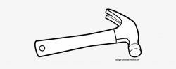 Hammer clip art black and white clipart images gallery for ...