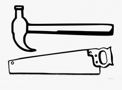 Black And White Hammer Clipart #2815412 - Free Cliparts on ...