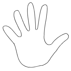 3 hands clipart kid - Clipartix