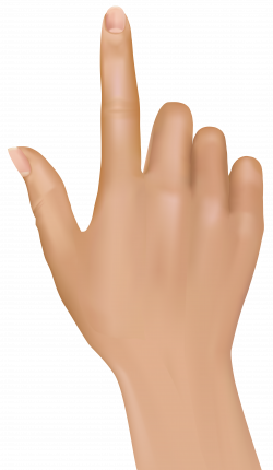 Tuching Finger Hand PNG Clip Art - Best WEB Clipart
