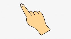 Finger Clipart Finger Click - Finger Clicking - Free Transparent PNG ...