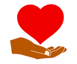 heart in hand png clipart transparent without background image free ...