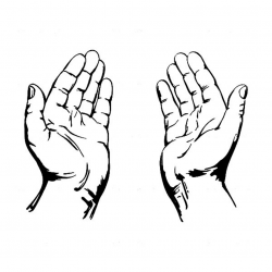 Outstretched Hand Clipart | Free download best Outstretched Hand ...