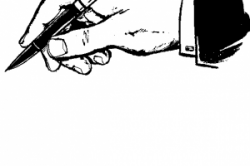 Pen in hand clipart 1 » Clipart Station