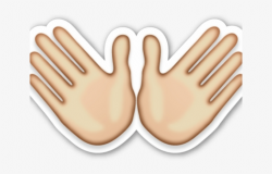 Hand Emoji Clipart Transparent Background - Hand Wave Gif Png ...
