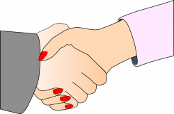 Handshake, Woman, Hand, transparent png image & clipart free download