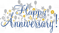 Happy Anniversary Banner Stock Vector Art More Images Of Cheap Clip ...