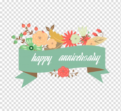 Happy anniversary illustration, Wedding anniversary Greeting card ...