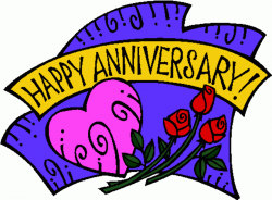 Happy work anniversary clipart 2 | WEDDING | Anniversary gift ...