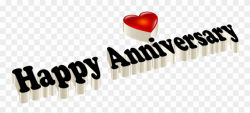 Happy Anniversary Heart Name Transparent Png Clipart (#2688729 ...