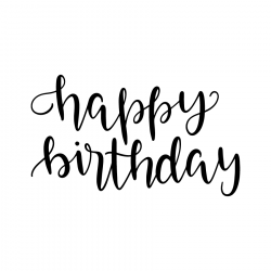 Bundle Freebie | My projects | Happy birthday caligraphy, Happy ...