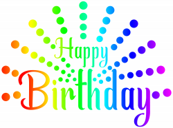Happy Birthday Colorful PNG Clip Art | Gallery Yopriceville - High ...