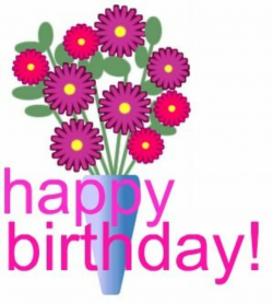 Free Birthday Cliparts Flowers, Download Free Clip Art, Free Clip ...